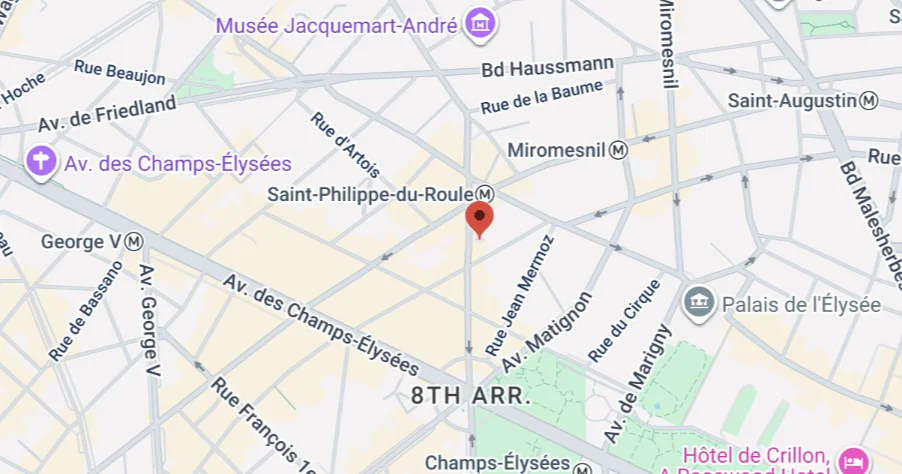 20, Av. Franklin D. Roosevelt - 75008 Paris